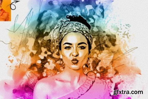 Stylish Ink Art Photoshop Action