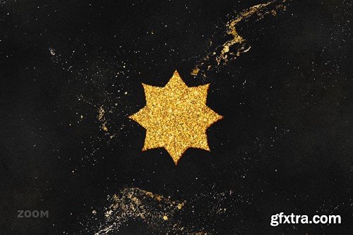 Golden Glitter Text & Logo Effect Q4XJA57