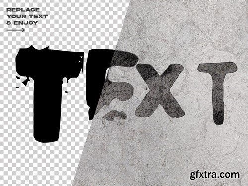 Grunge Editable Text Effect Set JSE68YD