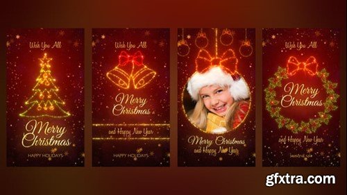 Videohive Christmas Greetings Instagram Stories 55546380