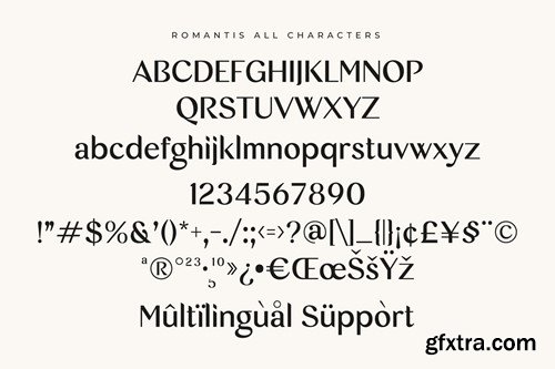 Romantis Fonts 8WBBP6V