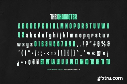 Badrock - Condensed Display Font 9HQXT3S