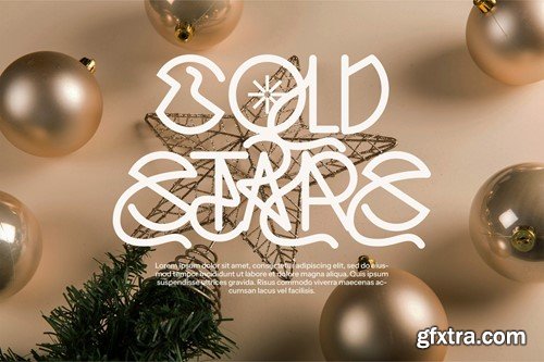 Winter Holiday Modern Display Font CYHSUZ4