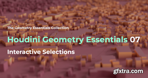 Hipflask – Houdini Geometry Essentials 07 - Interactive Selections (2022) with Fraser Shiers