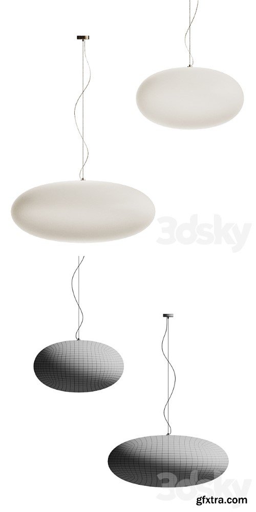 Vibia VOL Blown Glass Pendant Lamp