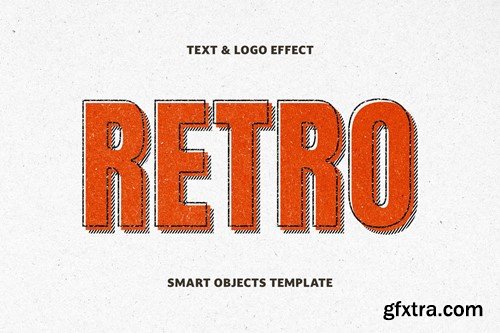 Retro Cartoon Text Effect KP888ZN