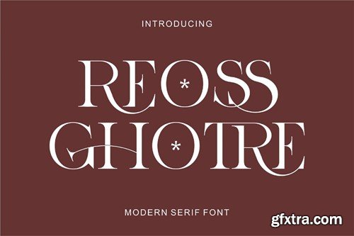 Reoss Ghotre Ligature Serif LU9Q5XA