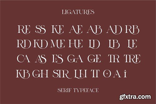 Reoss Ghotre Ligature Serif LU9Q5XA