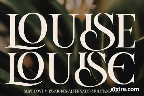 Louise Elegant Serif 29U7ZT6