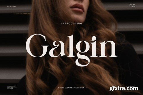 Galgin Elegant Serif Font 8536D4C