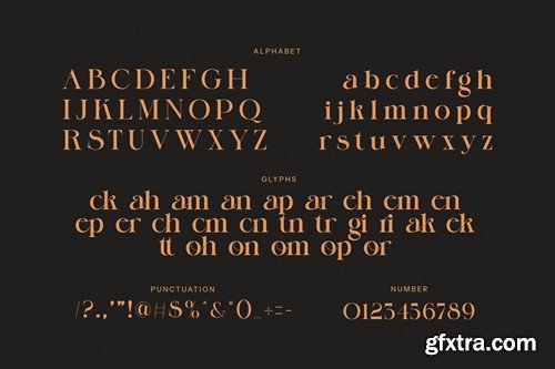 Galgin Elegant Serif Font 8536D4C