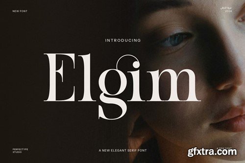 Elgim Elegant Serif Font CH4TEFH