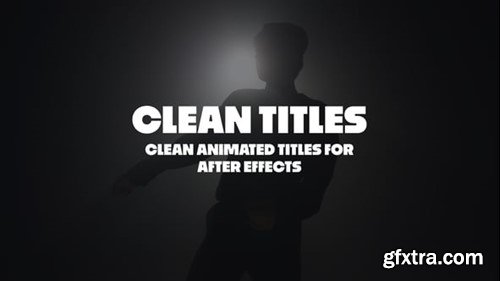 Videohive Clean Titles 55566126