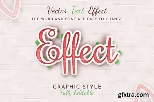 Apple Editable Text Effect, Graphic Style 5YB7WY6