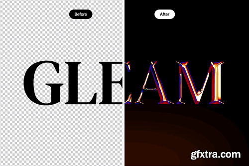 Metallic Chrome Text Effect KAMKMDR