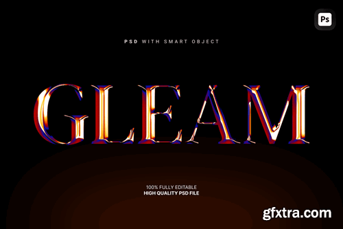 Metallic Chrome Text Effect KAMKMDR