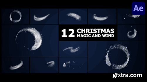 Videohive Christmas Magic And Wind for After Effects 55577203