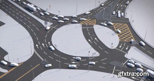 VEX Traffic Simulation in Houdini 18