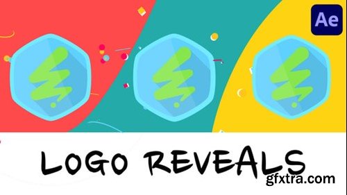 Videohive Colorful Logo Reveal Pack for After Effects 55536102