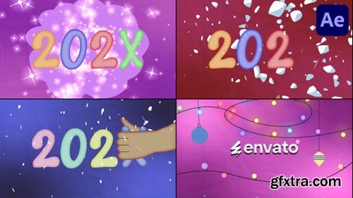 Videohive New Year Logo for After Effects 55532834