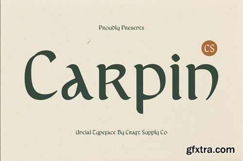 Carpin – Uncial Font 3ANCMK7