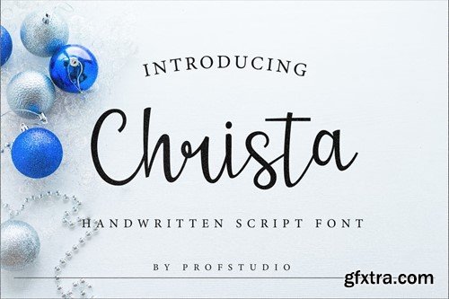 Christa - Handwritten Script Font WLLPA2Q