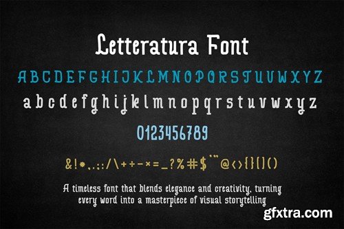 Letteratura Font LFEHVQT