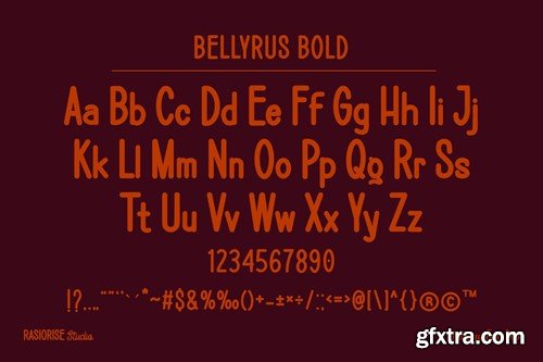 Bellyrus - Script and Handwritten Font Duo QHKB7ZP