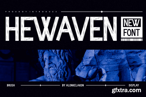 Hewaven - Hand Drawn Font C62YCRK