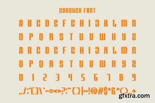 Conduck - Modern Sans Font WARZSW9