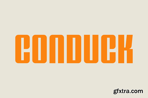 Conduck - Modern Sans Font WARZSW9