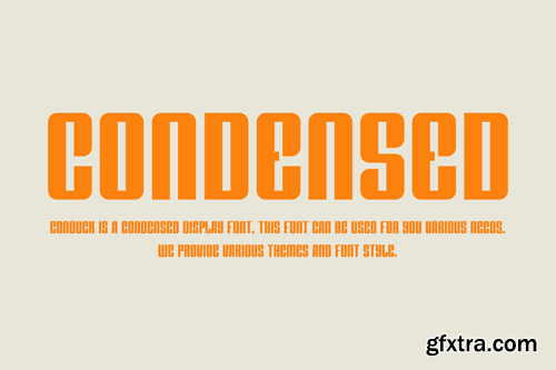 Conduck - Modern Sans Font WARZSW9