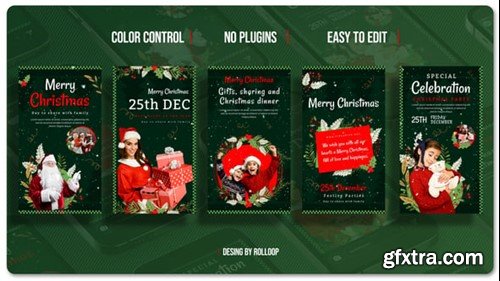 Videohive Merry Christmas Stories 55580115