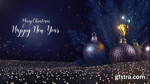 Videohive Christmas Lights Intro 55580357