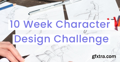 Patata School - 10 Week Character Design Challenge