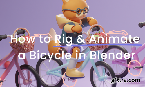 Patata School - How to Rig & Animate a Bicycle in Blender