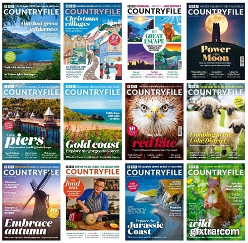 BBC Countryfile Magazine - Full Year 2024 Collection