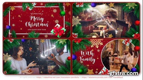 Videohive Merry Christmas Holidays Opener 55580619