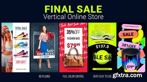 Videohive Final Sale - Vertical Online Store 55580484