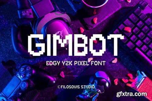 Gimbot | Pixel Font 5CS7H4W