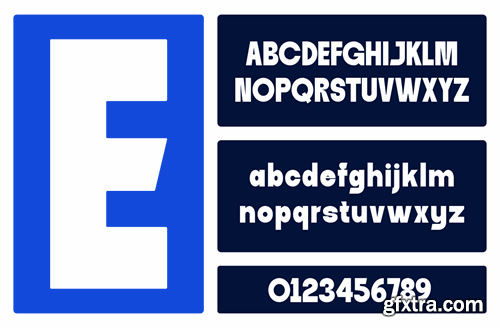 Unibile - Sans Serif Bold Typeface T58J7BD