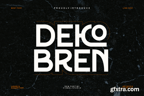 Deko Bren - Modern & Elegant Font UNDRBGA