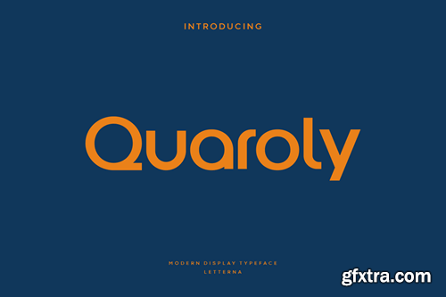 Quaroly - Modern Display Typeface 9YRVF2T