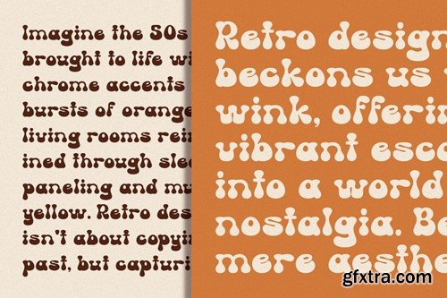 Positive Vibe - Simple Modern Retro Typeface YHBZ69Z