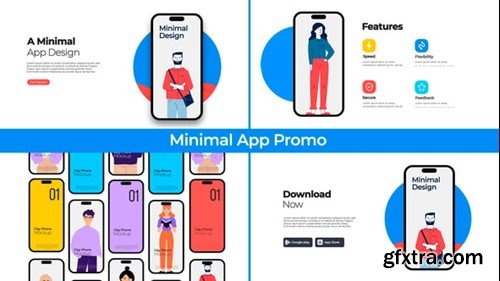 Videohive Minimal App Promo 55600889