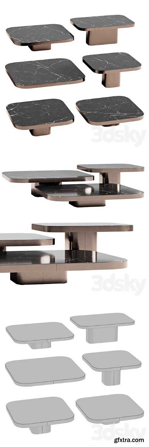 ClassiCon Bow Coffee Tables