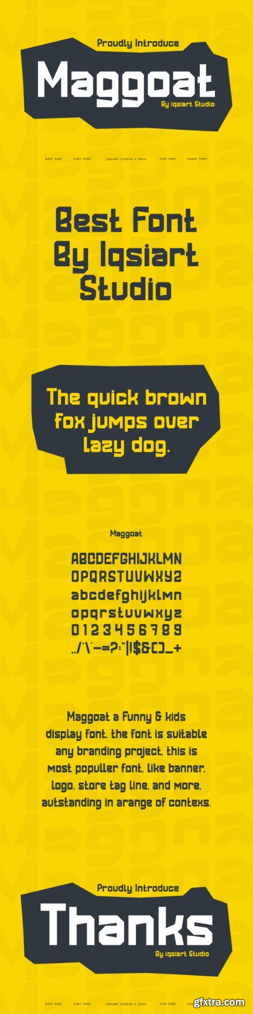 Maggoat Font