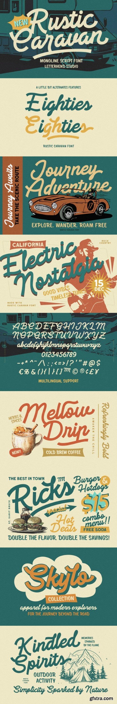 Rustic Caravan Font