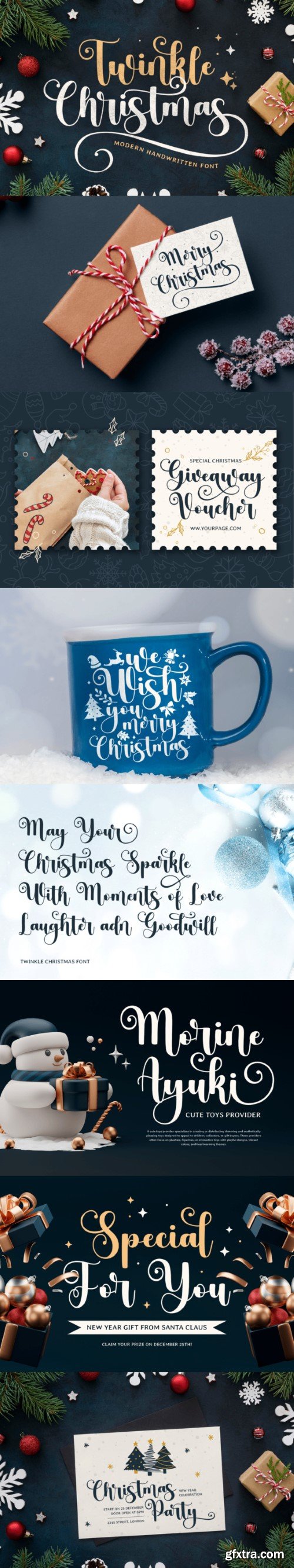 Twinkle Christmas Font