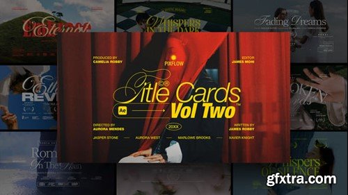 Videohive Title Card Vol. 02 Ae 55618520